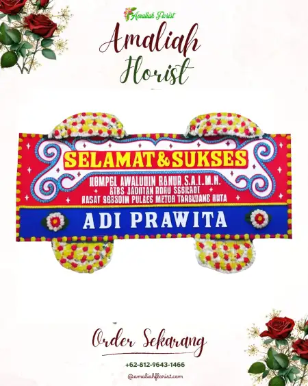 Papan Bunga Ucapan Selamat Bero