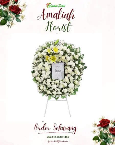 Krans Bunga Duka Bero